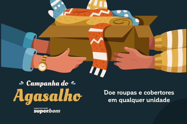 Campanha do Agasalho Superbom: Juntos Aquecemos Mais